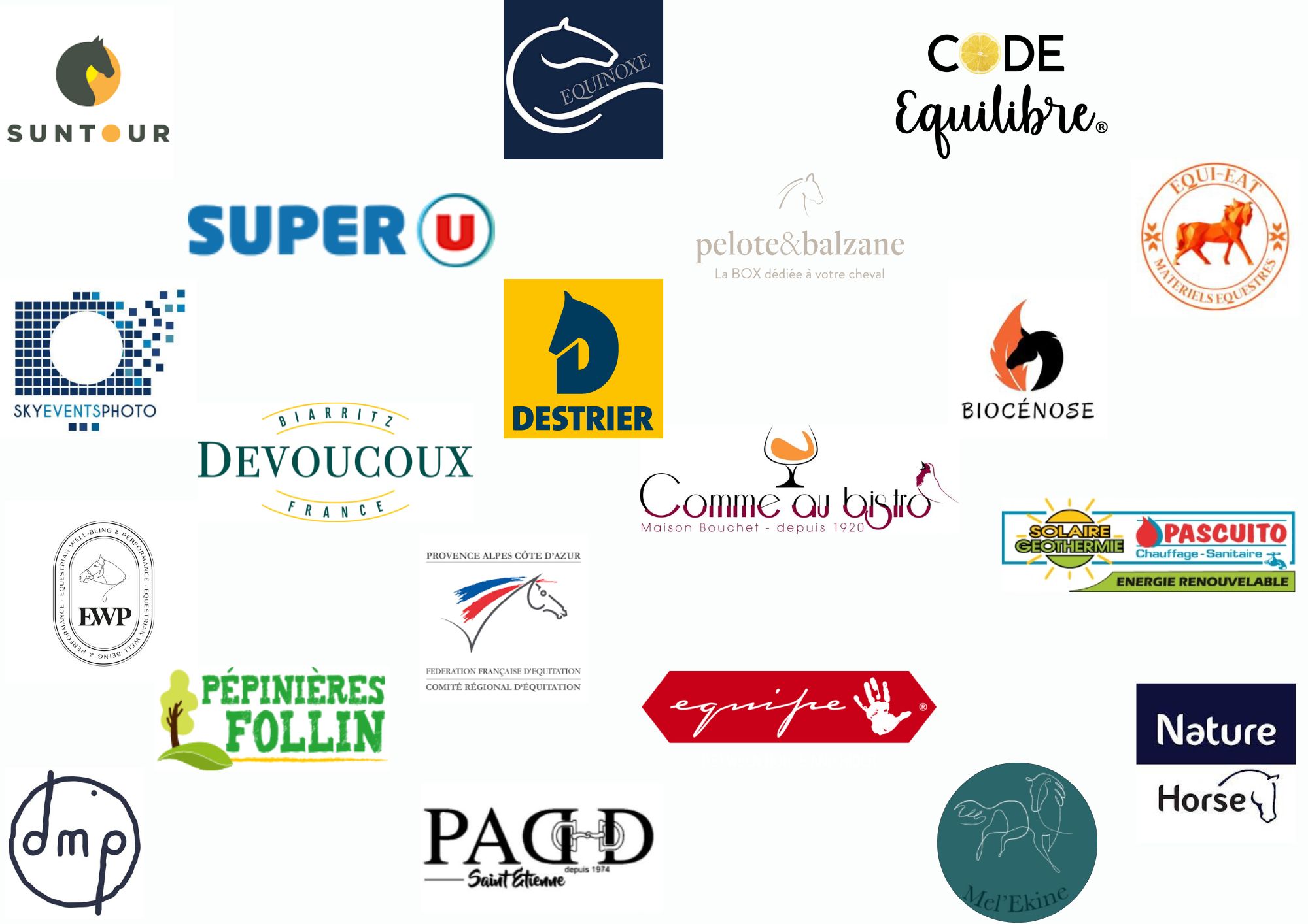 partenaires domaine equestre du poet sponsors dedp