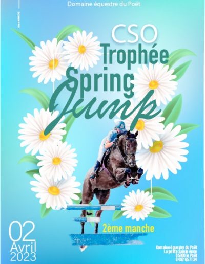 cso trophée Spring jump hautes alpes sisteron poney club