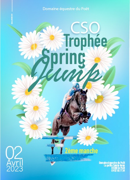 cso trophée Spring jump hautes alpes sisteron poney club