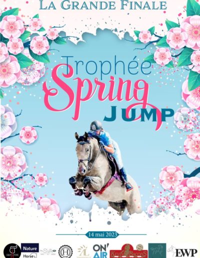 grande finale trophée Spring jump cso poney club domaine équestre du Poët mai