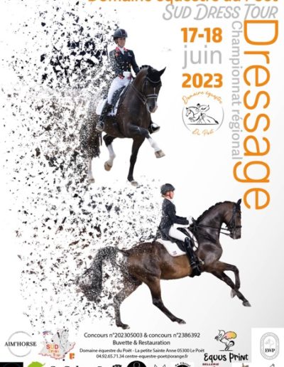 championnat régional de dressage le poet Sisteron