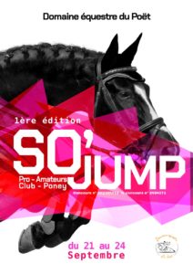 cso club poney amateur pro domaine équestre du Poët flyer